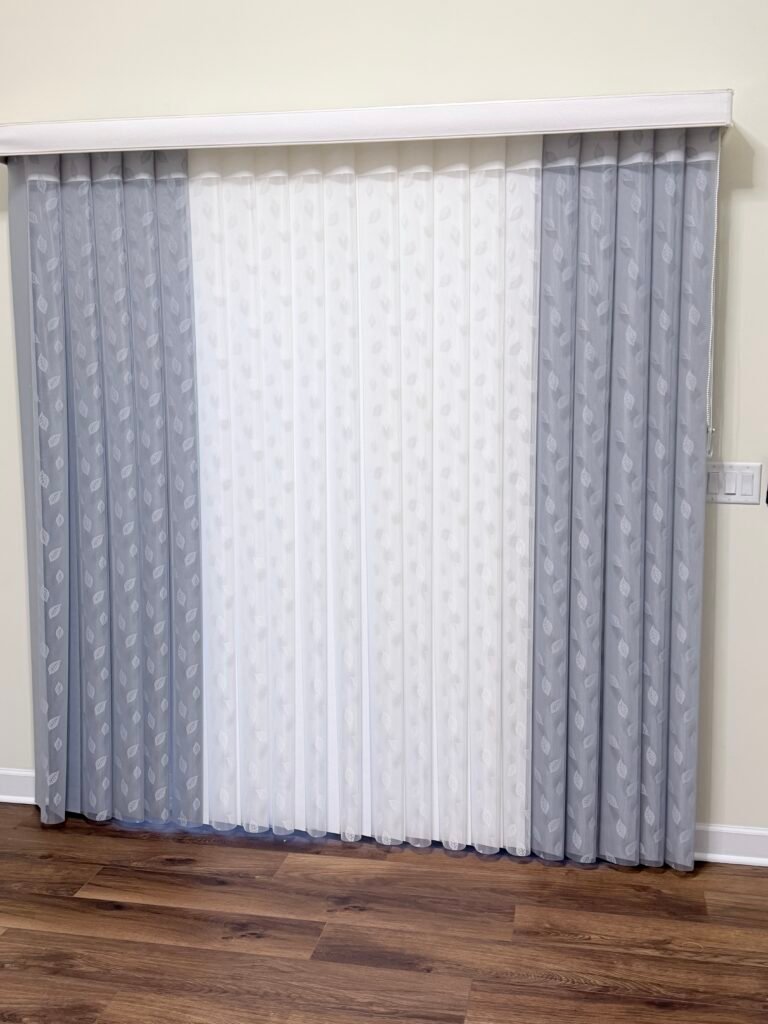 Patio Curtains Leaf Design